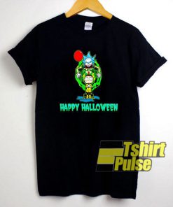 Rick Morty Happy Halloween shirt