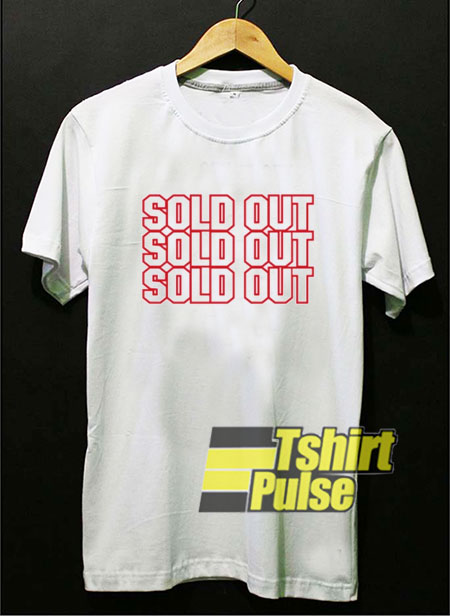 Sold Out Letters shirt