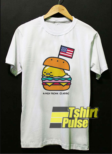 Gudetama American Burger shirt