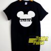 Hand Sign in Mickey Head shirt