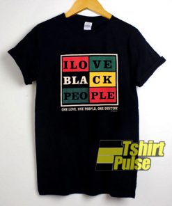 I Love Black People Box shirt