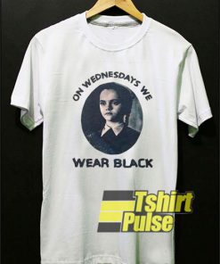 On Wednesday We Wear Black shirt