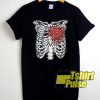 Skeleton Heart Emo shirt