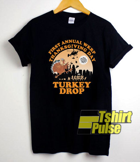 First Annual WKRP Turkey Drop shirt