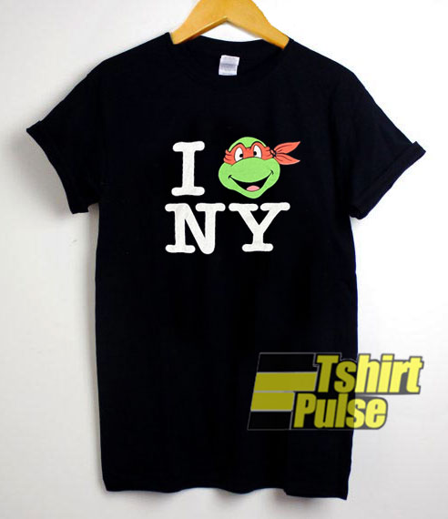 Ninja Turtles I Love NY shirt