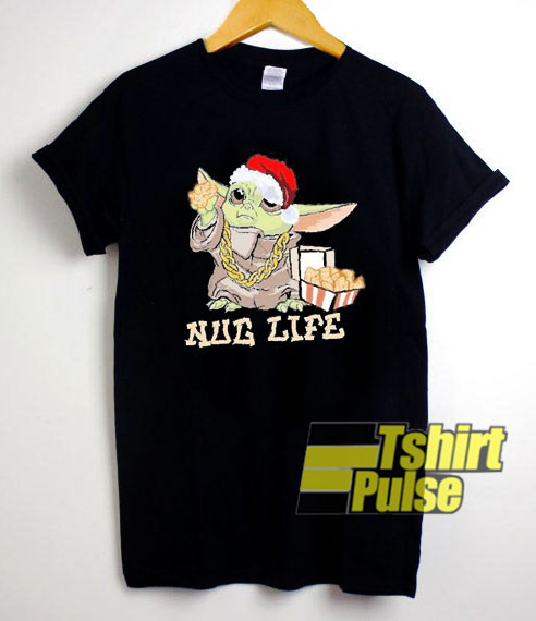 Baby Yoda Santa Nug Life shirt