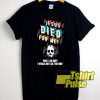 Christian Jesus Died For Me shirt