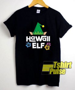 Hawaii Elf Christmas shirt