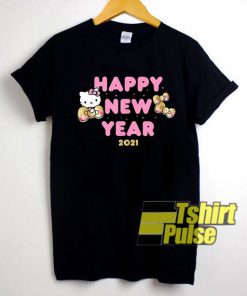 Kitty Happy New Year 2021 shirt