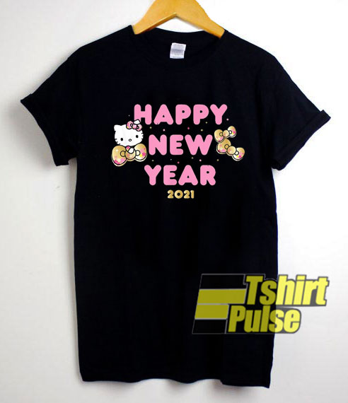 Kitty Happy New Year 2021 shirt