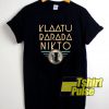 Klaatu Barada Nikto Logo shirt