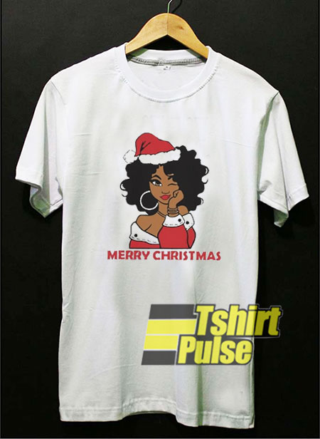 Merry Christmas Black Girl shirt
