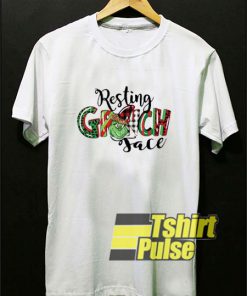 Official Resting Grinch Face shirt