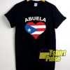 Puerto Rican Abuela Flag shirt