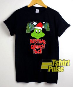 Resting Grinch Face Christmas shirt