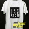 Tax The Rich Box Logo shirt