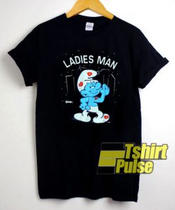 The Smurfs Ladies Man shirt