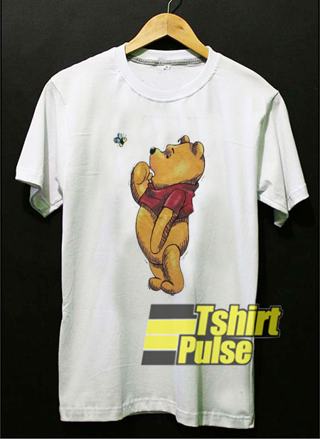Winnie The Pooh And Bee shirt