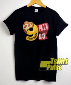 9 Feb Pizza Day shirt