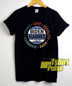 Biden Peace Love Equality shirt