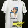 Chill Out Orange Cat shirt