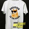 Dogecoin To The Moon Cool shirt