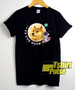 Dogecoin To The Moon Graphic shirt