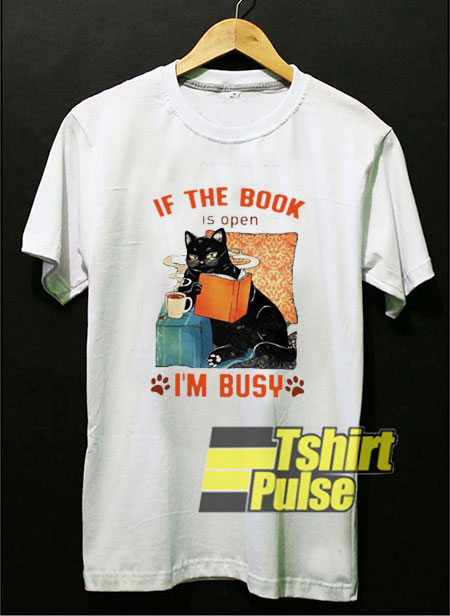 Im Busy Cat Black shirt