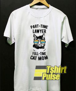 Parttime Cat Lawyer shirt