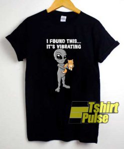 Crazy Vibrating Aliens Cat shirt