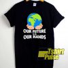 Cute Our Future Is Earth Day shirt