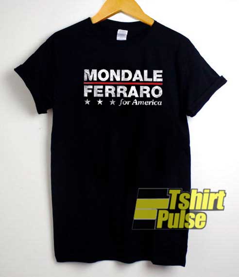 Mondale Ferraro For America shirt