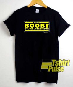 Star Wars Boobs Logo shirt