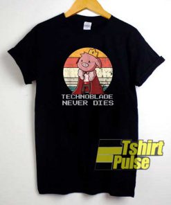 Technoblade Never Dies Retro shirt