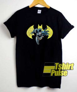 Bat Symbol in Word Mosaic shirt