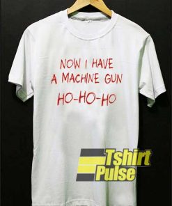 Die Hard Machine Gun Christmas shirt