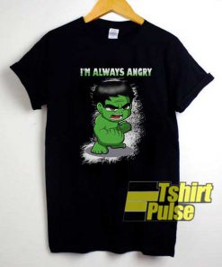 Hulk Im Always Angry Chibi shirt