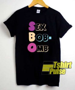 SexBobOmb Letter shirt