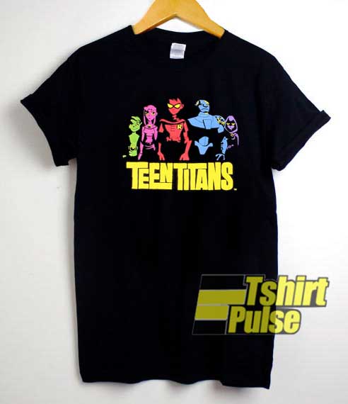 Teen Titans Cartoon Graphic shirt