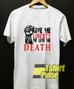 Warning Give Me Liberty shirt