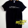 CSS Ninja Lettering shirt