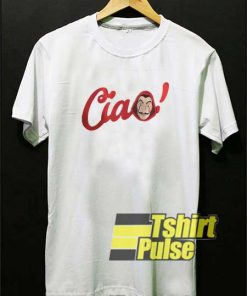 Ciao Graphic Cartoon Funny shirt