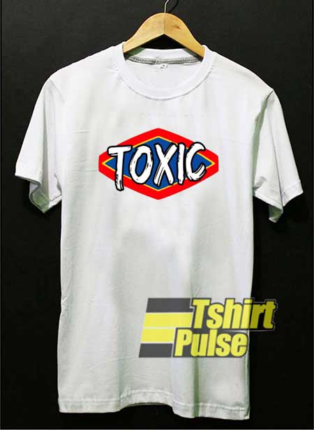 Crazy Toxic Logo Graphic shirt