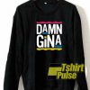 DAMN Gina Lettering sweatshirt