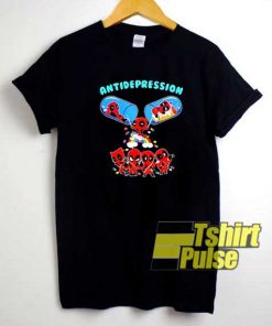 Deadpool Antidepression shirt