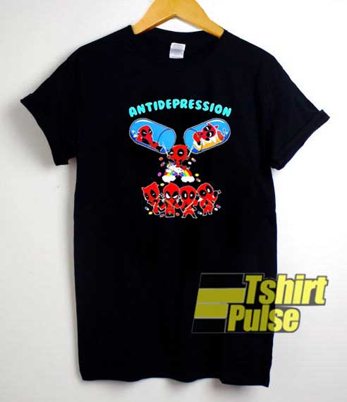 Deadpool Antidepression shirt