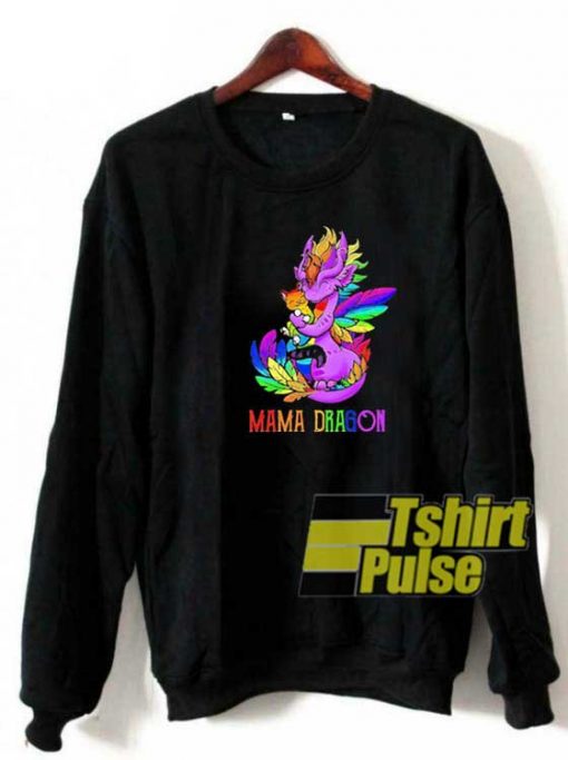 LGBT Mama Dragon sweatshirt