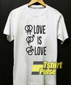 Love Is Love Symbol Gender shirt