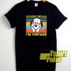 Old No Im Vintage Snoopy Graphic shirt