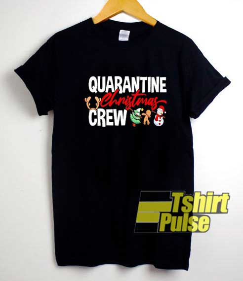 Quarantine Christmas Crew Dabbing shirt